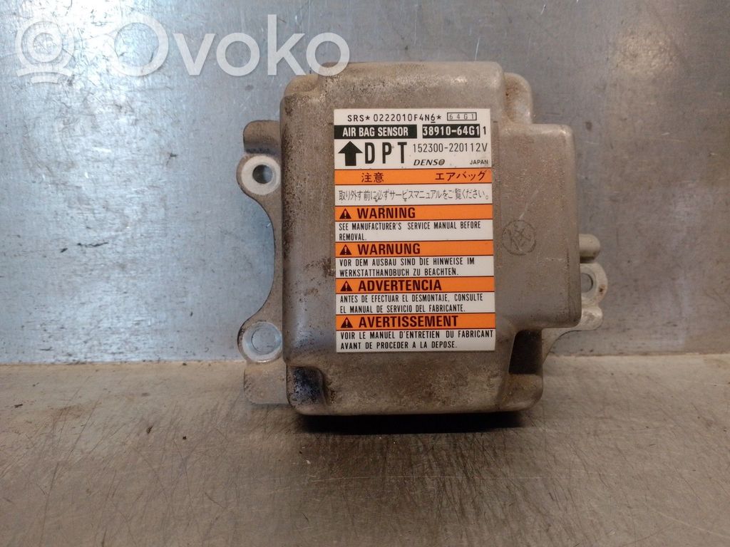 Suzuki Baleno EG Sterownik / Moduł Airbag 
