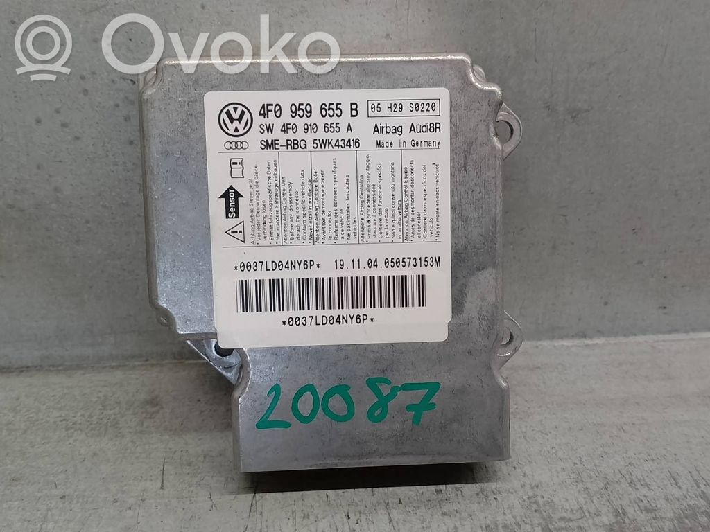 Audi A6 S6 C6 4F Sterownik / Moduł Airbag 
