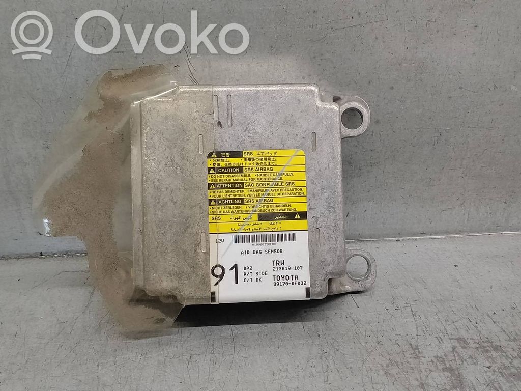 Airbag control unit/module   891700F032,213819107,TRW