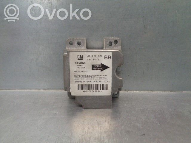 Opel Corsa B Centralina/modulo airbag