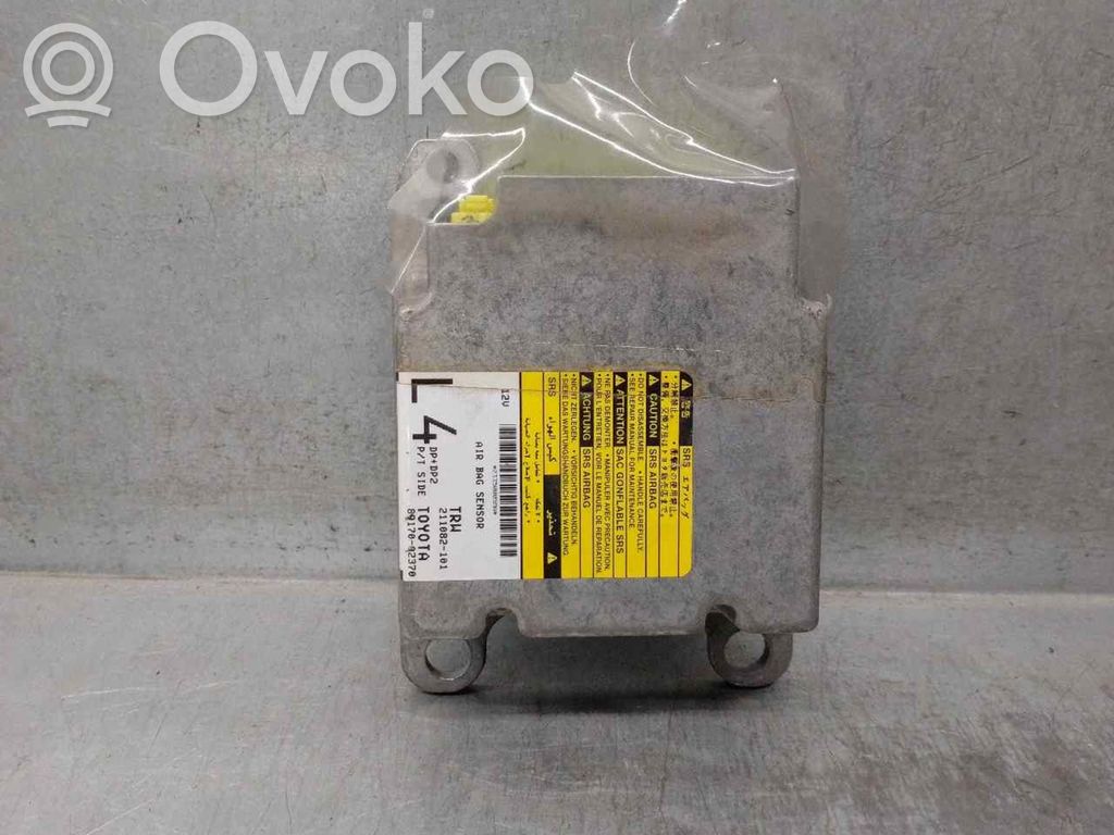 Toyota Corolla Verso E121 Airbag control unit/module 