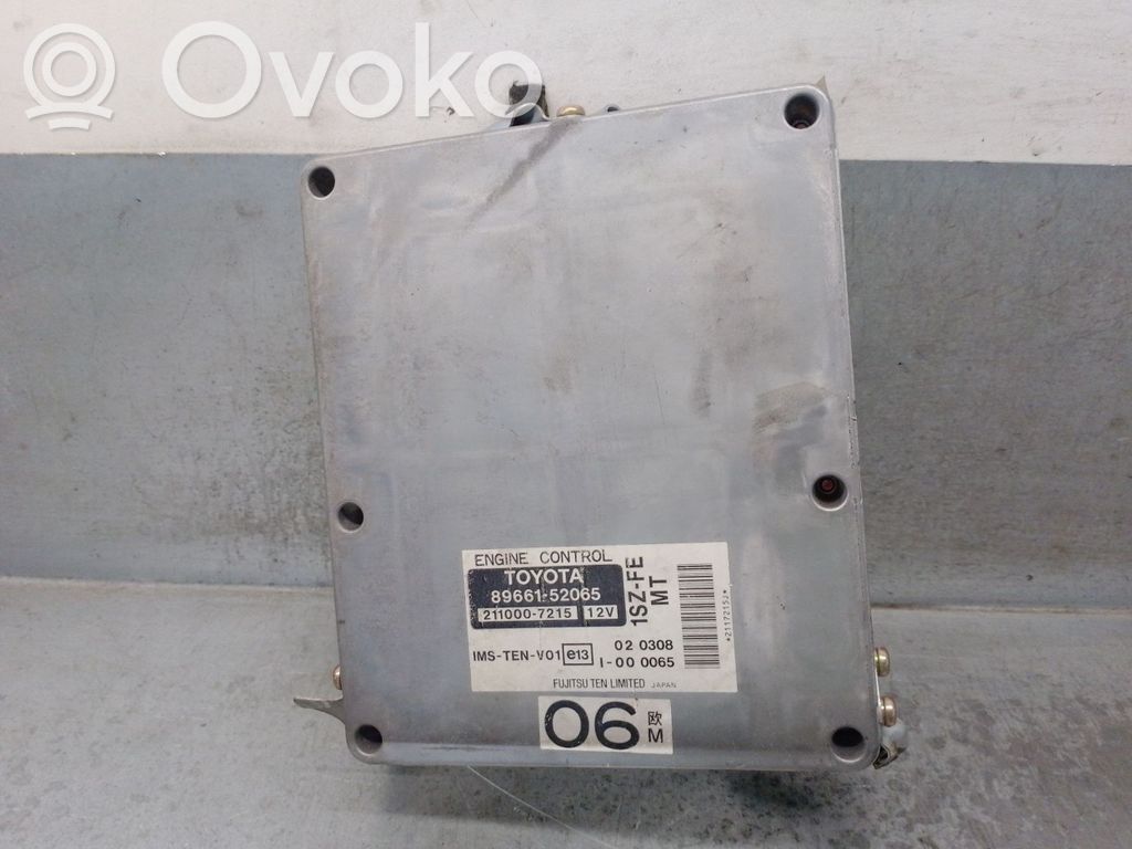 Toyota Yaris Unitate/modul de control motor 