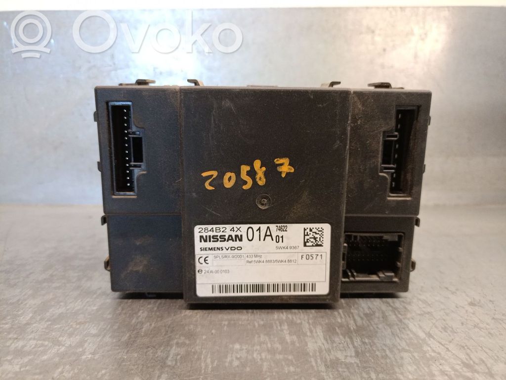 Moduł / Sterownik komfortu   284B24X01A,5WK49367SIEMENSVDO