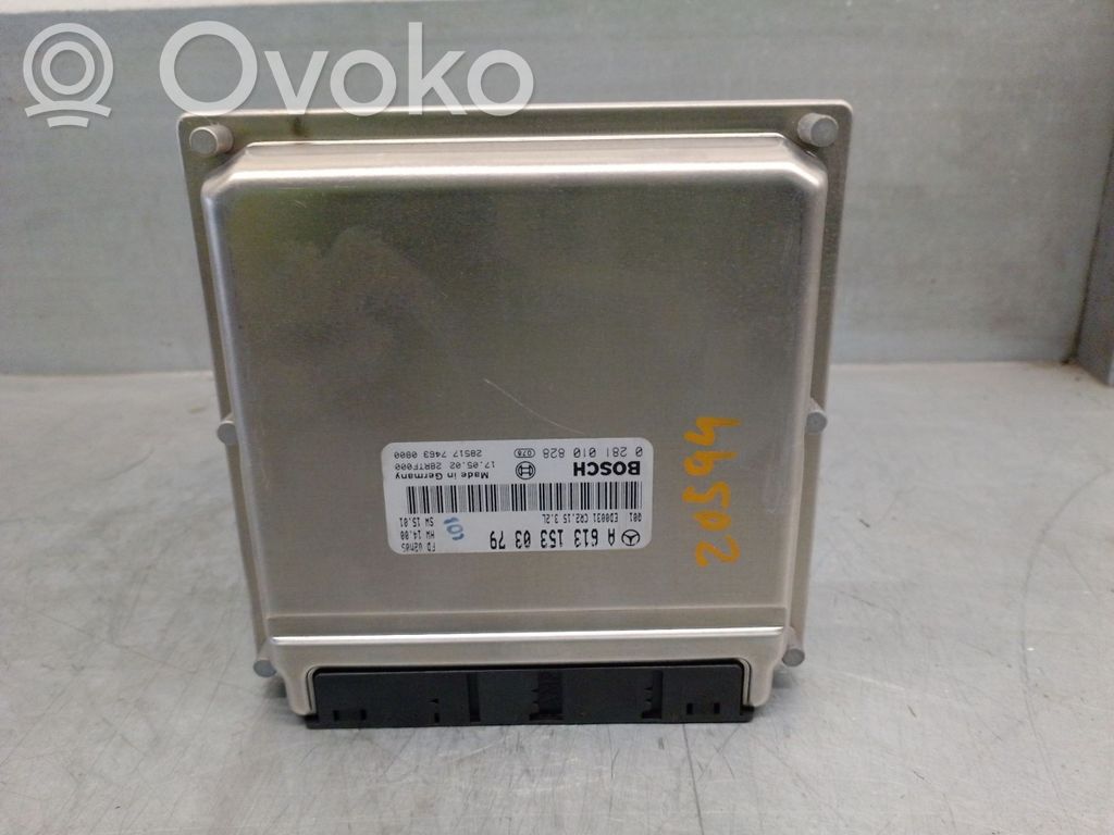 Mercedes-Benz Sprinter W901 W902 W903 W904 Engine control unit/module 