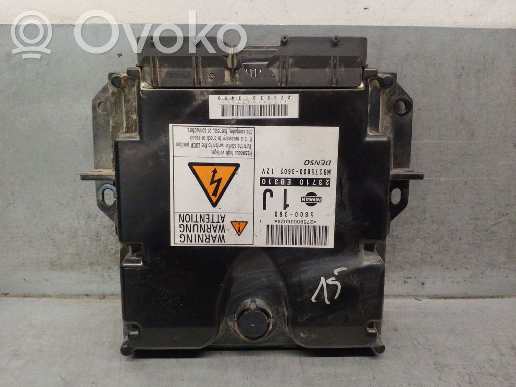 Sterownik / Moduł ECU   23710EB310,MB2758003602DENSO