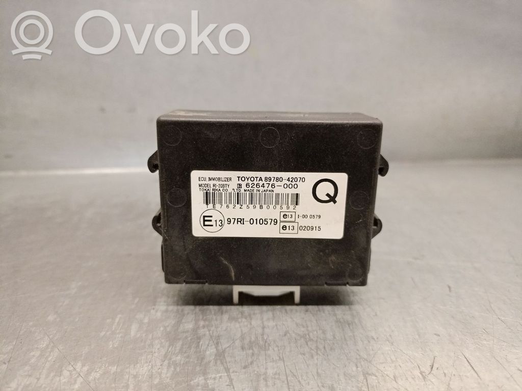 Toyota RAV 4 (XA20) Centralina/modulo immobilizzatore