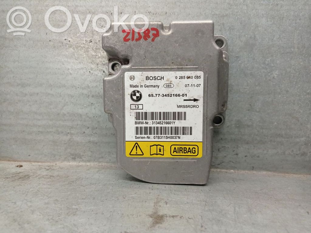 BMW X3 E83 Airbag control unit/module 