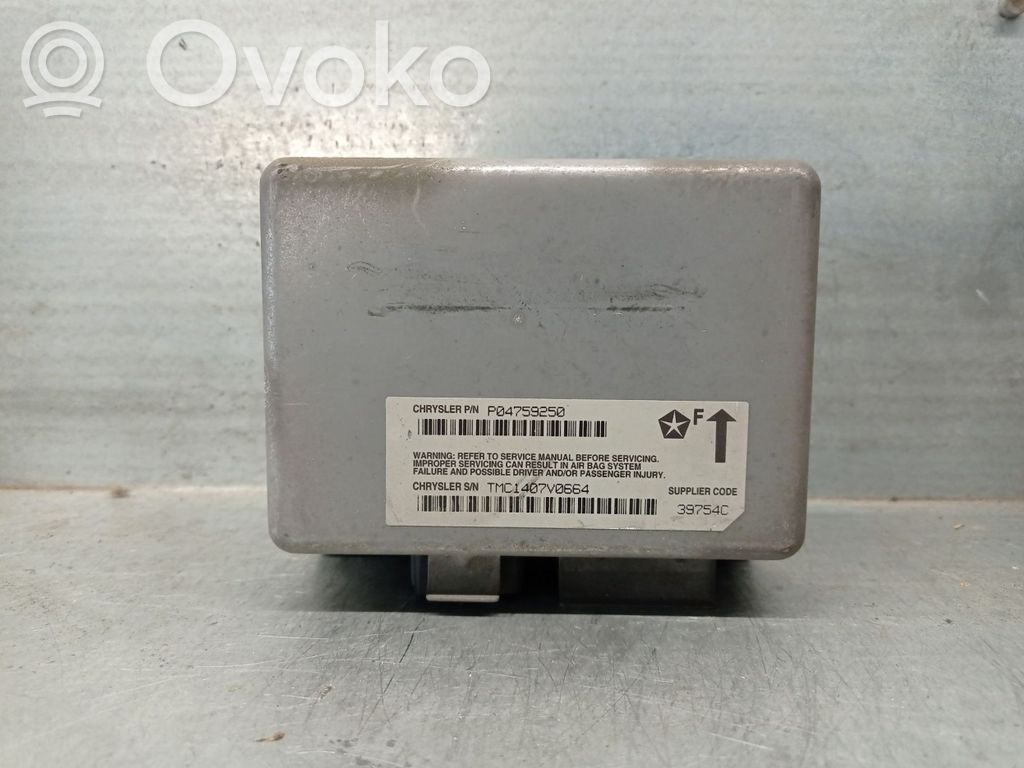 Sterownik / Moduł Airbag   P04759250,TMC1407V0664