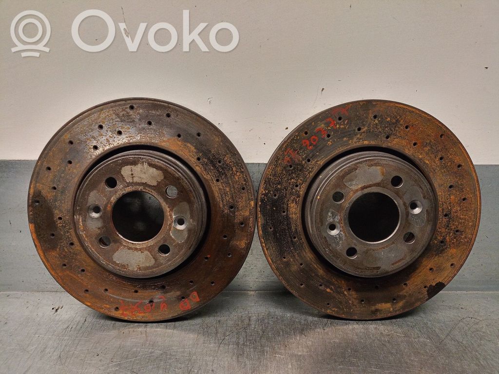 Renault Megane II Front brake disc 