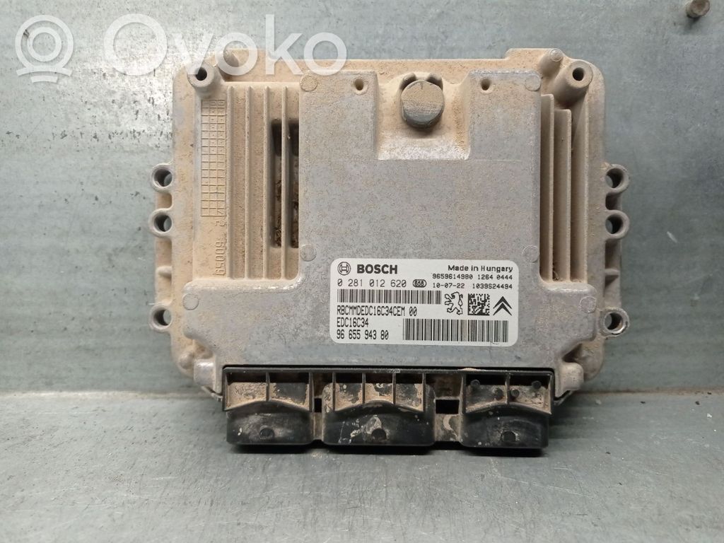 Citroen Berlingo Unidad de control/módulo del motor 