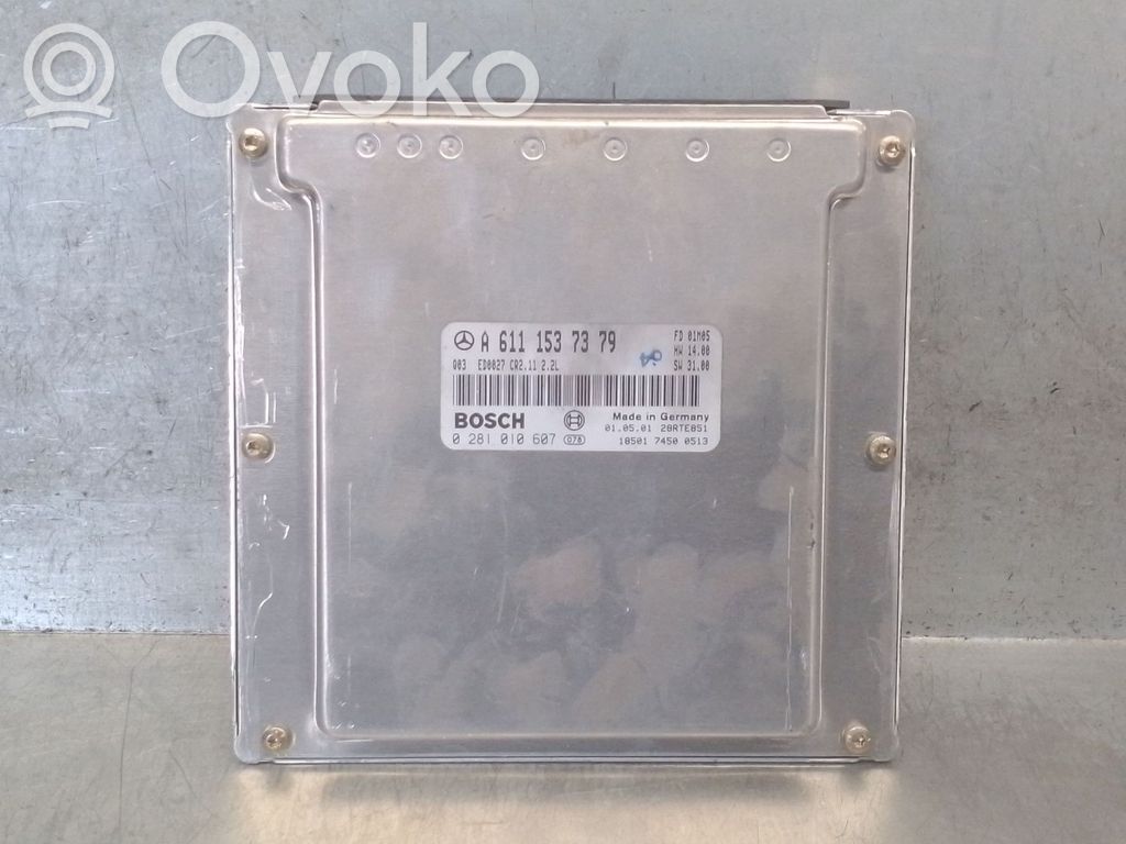 Mercedes-Benz C W203 Unitate/modul de control motor 