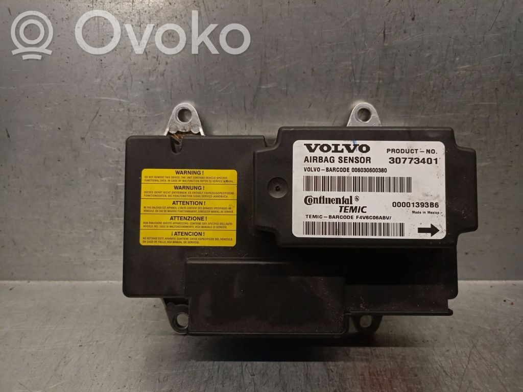 Unitate/modul de comandă airbaguri   30773401,00001393B6TEMIC