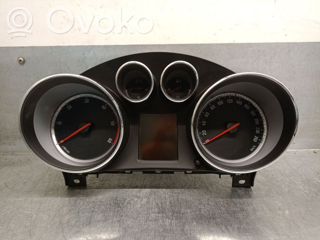 Opel Insignia A Compteur de vitesse tableau de bord