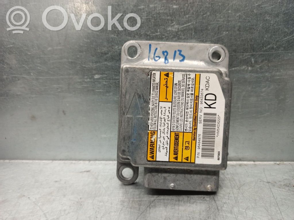 Chevrolet Matiz Module de contrôle airbag 
