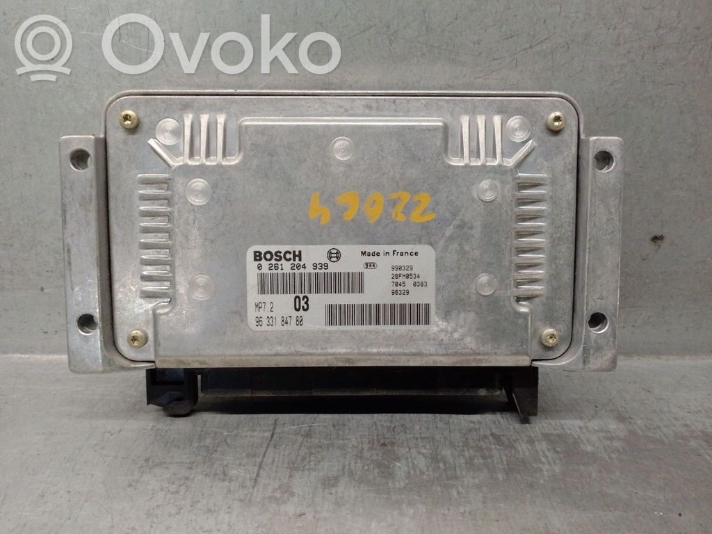 Citroen Xsara Engine control unit/module 