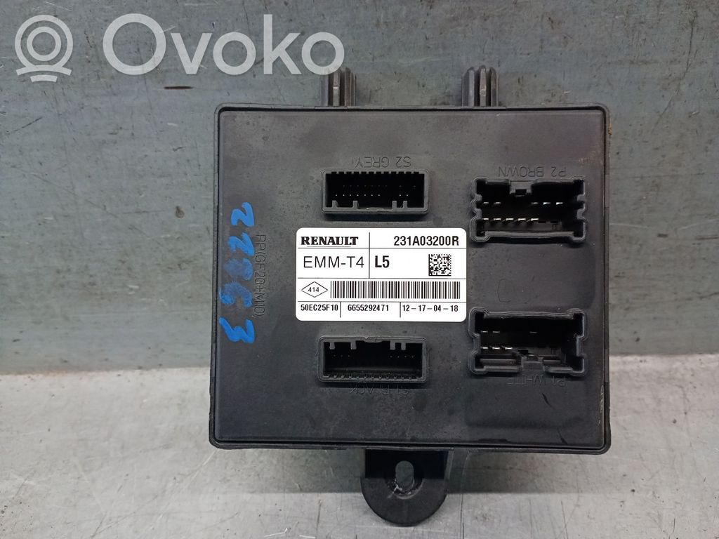 Autres unités de commande / modules   231A03200R