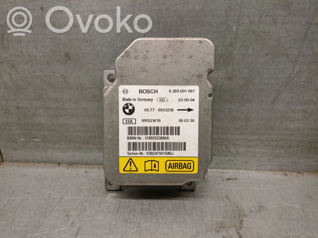BMW X5 E53 Sterownik / Moduł Airbag 