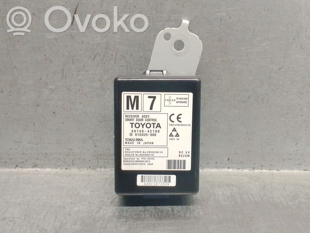 Inne komputery / moduły / sterowniki   8974042190,61G035000TOKAIRIKA