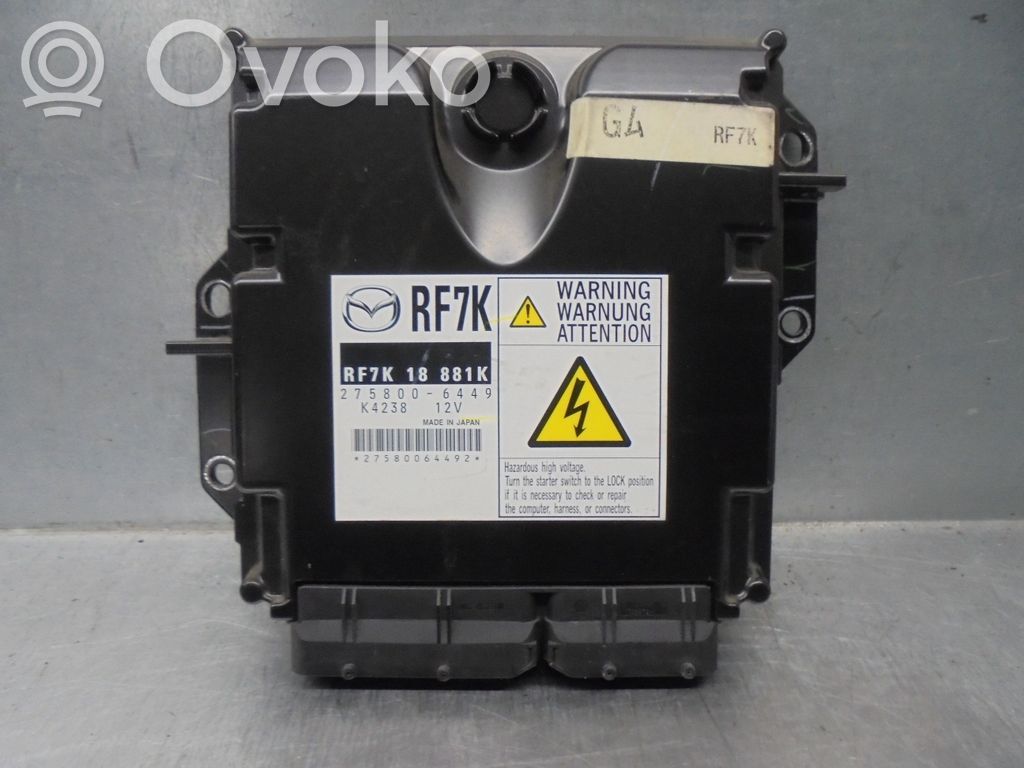 Mazda 6 Engine control unit/module 