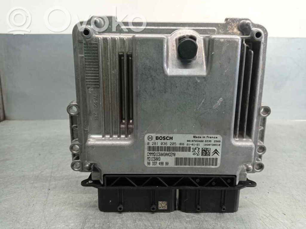 Peugeot Partner III Engine control unit/module 