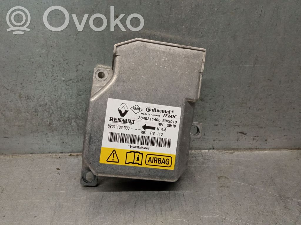 Renault Kangoo II Airbag control unit/module 