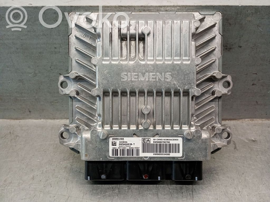 Unitate/modul de control motor   9655534080,5WS40261BSIEMENS