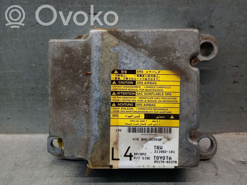 Toyota Corolla Verso E121 Airbag control unit/module 