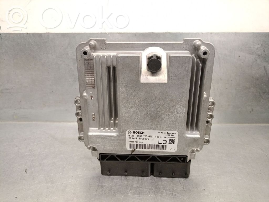 Engine control unit/module   1039S63850,0281030793