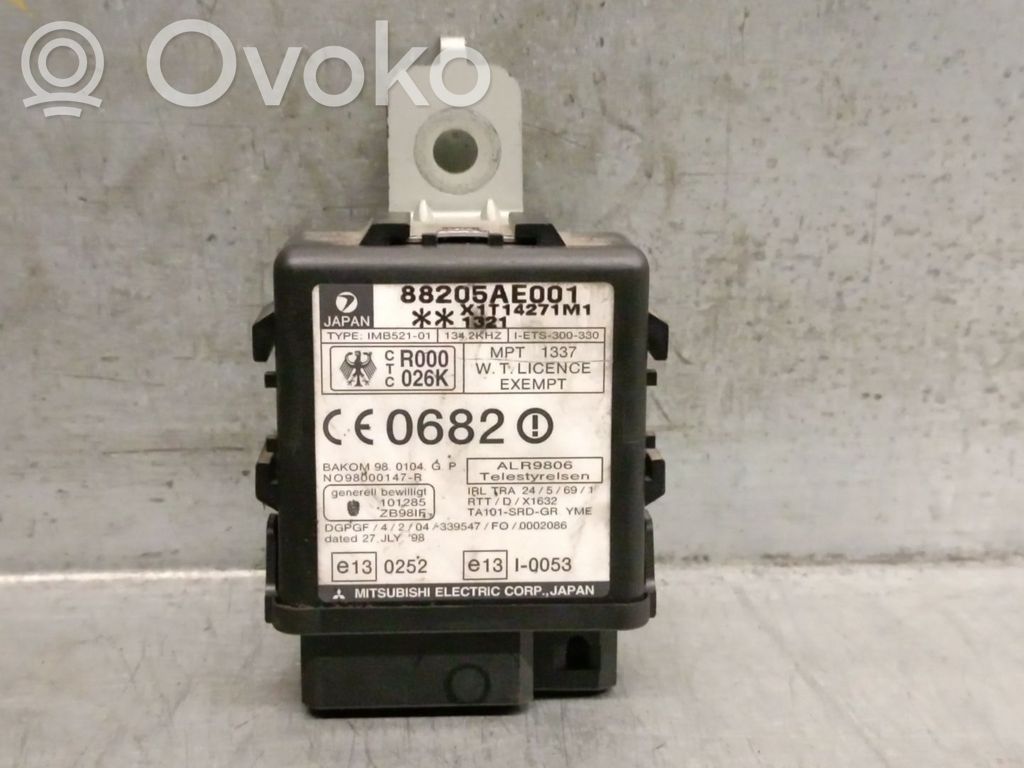 Subaru Outback Unitate/modul comandă imobilizator 