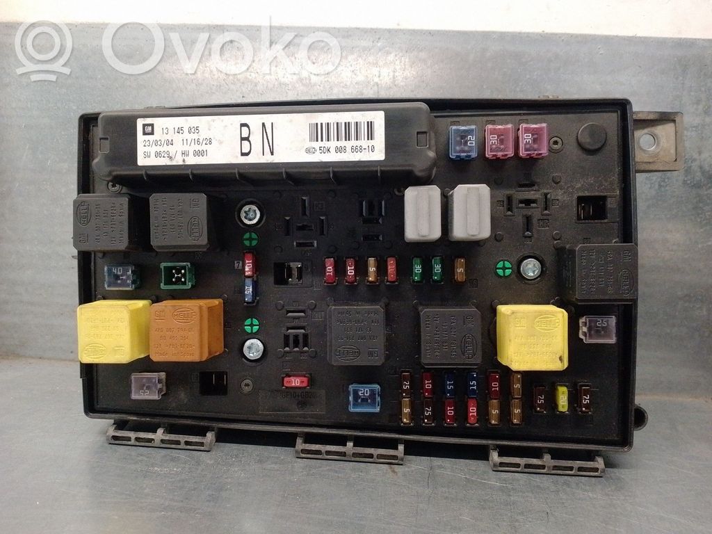 Opel Astra G Fuse box set 