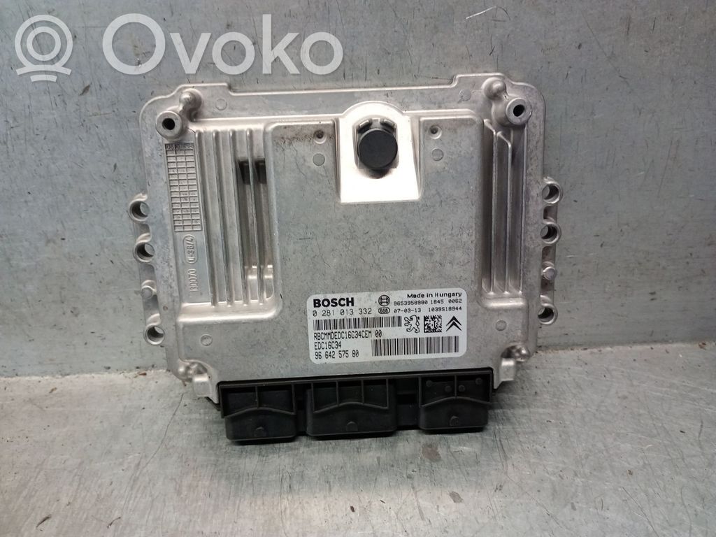 Engine control unit/module   9664257580,9664257580,028013332BOSCH