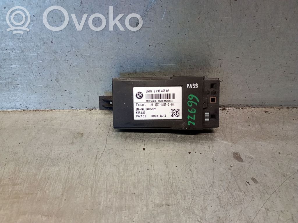 BMW 3 E92 E93 Alte unități/module de control 