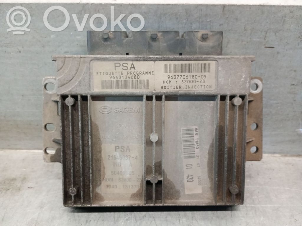 Unidad de control/módulo del motor   9643134680