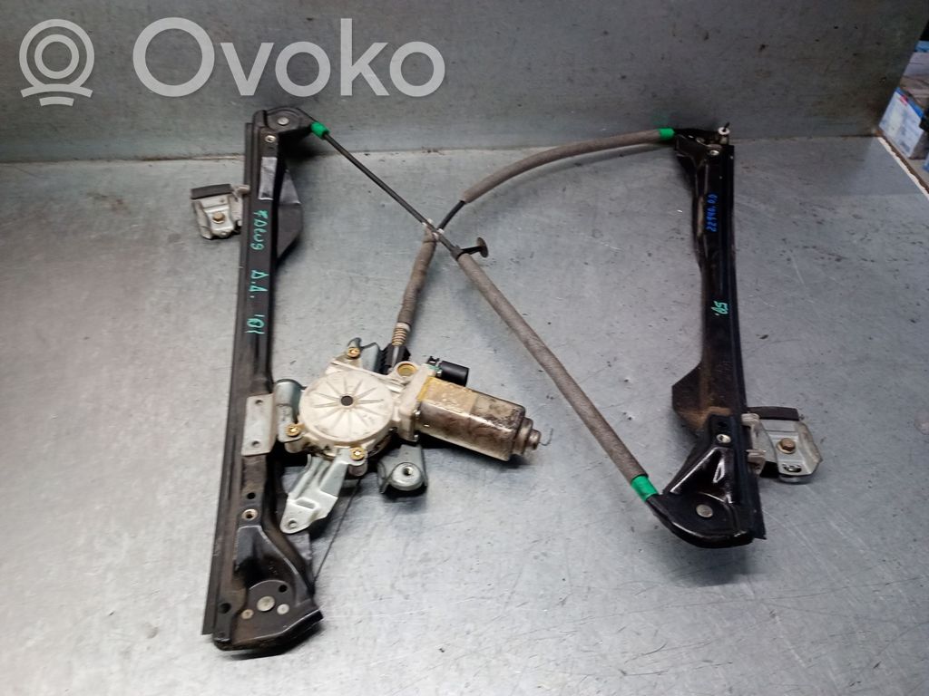 Ford Focus Podnośnik szyby drzwi z silniczkiem 