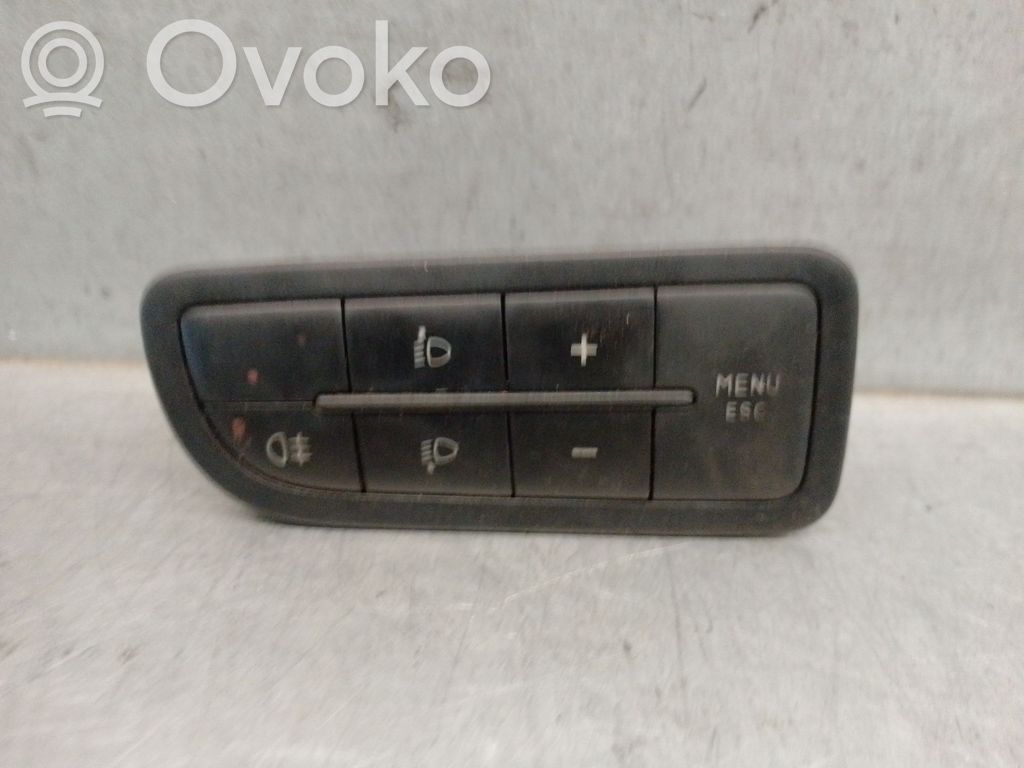 Peugeot Bipper Panel lighting control switch 