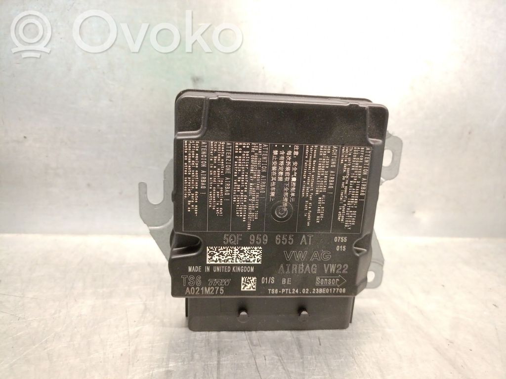 Airbag control unit/module   5QF959655AT