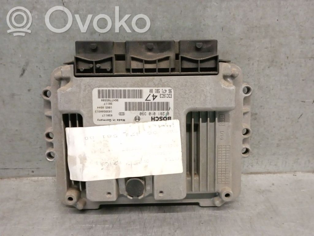 Peugeot 307 Engine control unit/module 