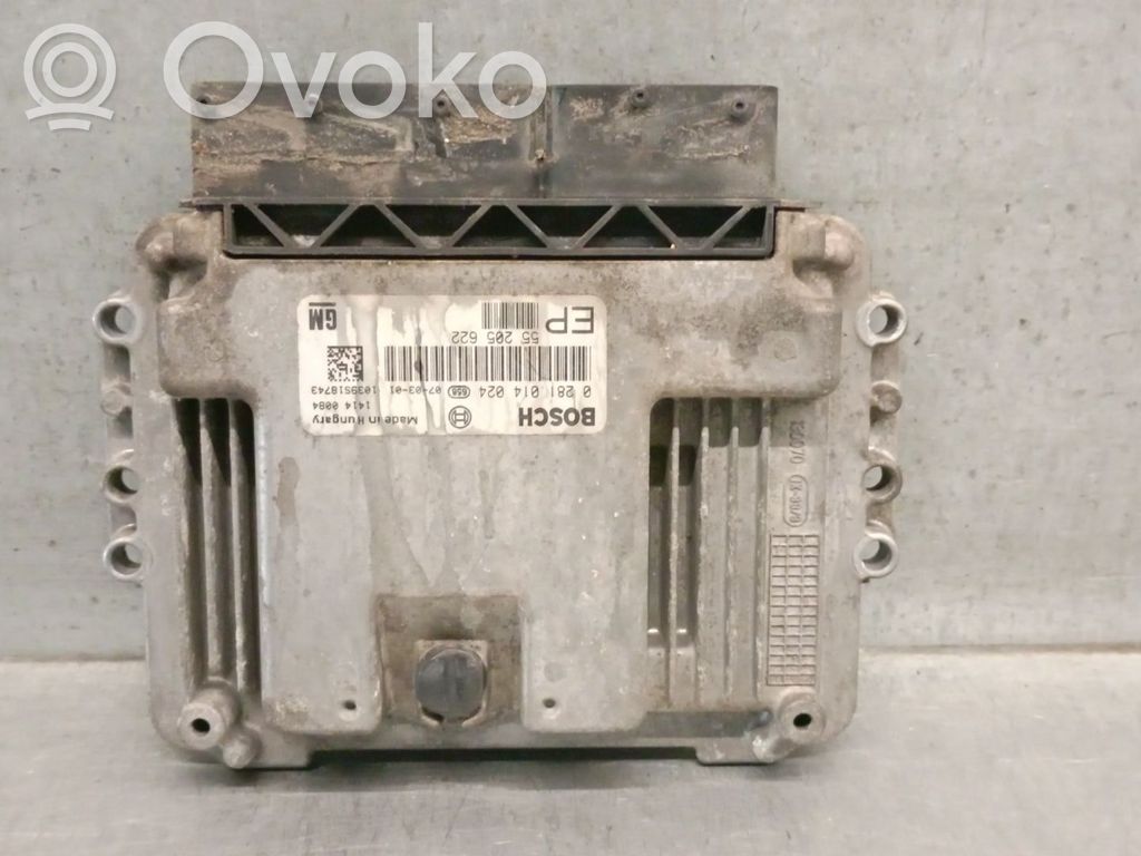 Engine control unit/module   55205622,0281014024BOSCH