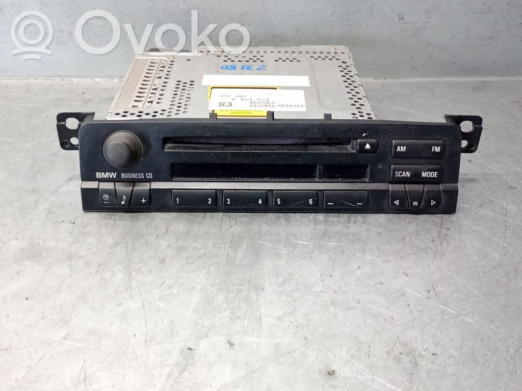 BMW 3 E46 Moduł / Sterownik dziku audio HiFi 