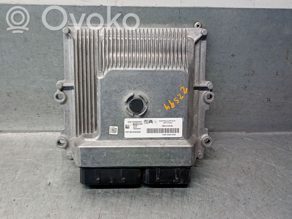 Peugeot 3008 II Calculateur moteur ECU 