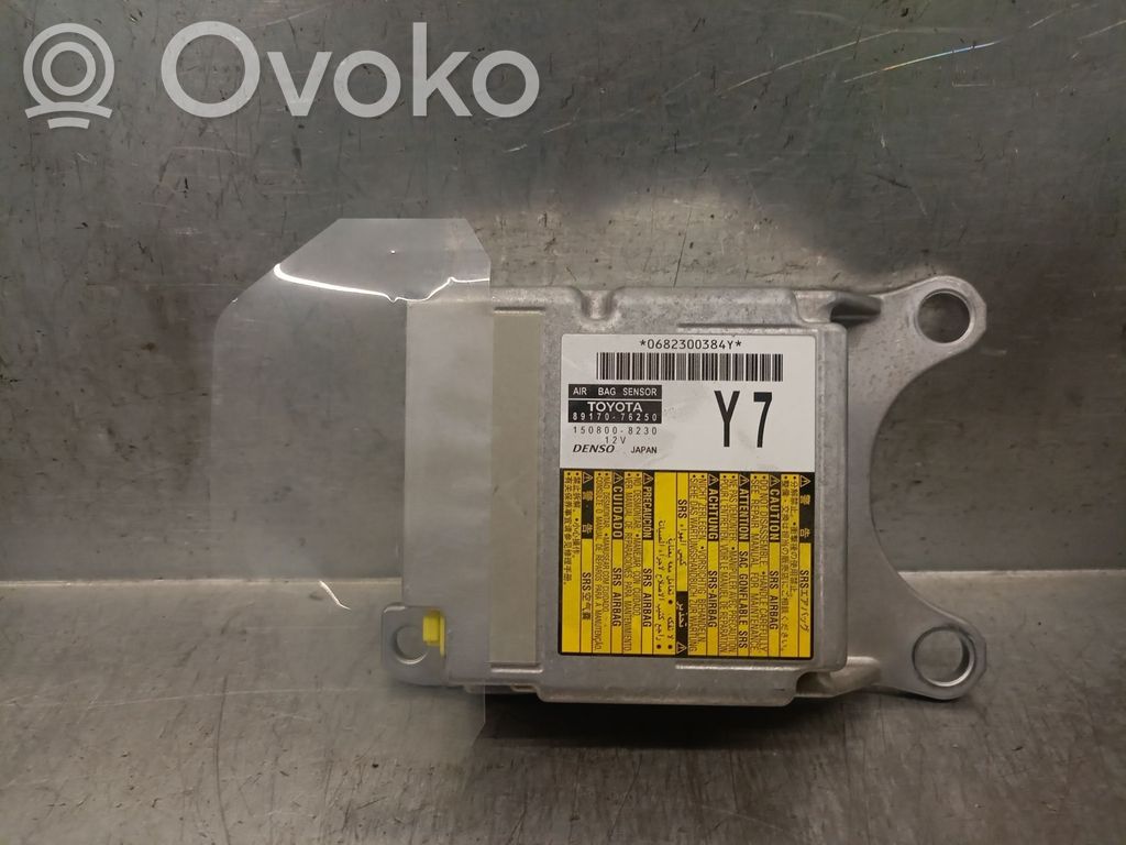 Lexus CT 200H Airbag control unit/module 