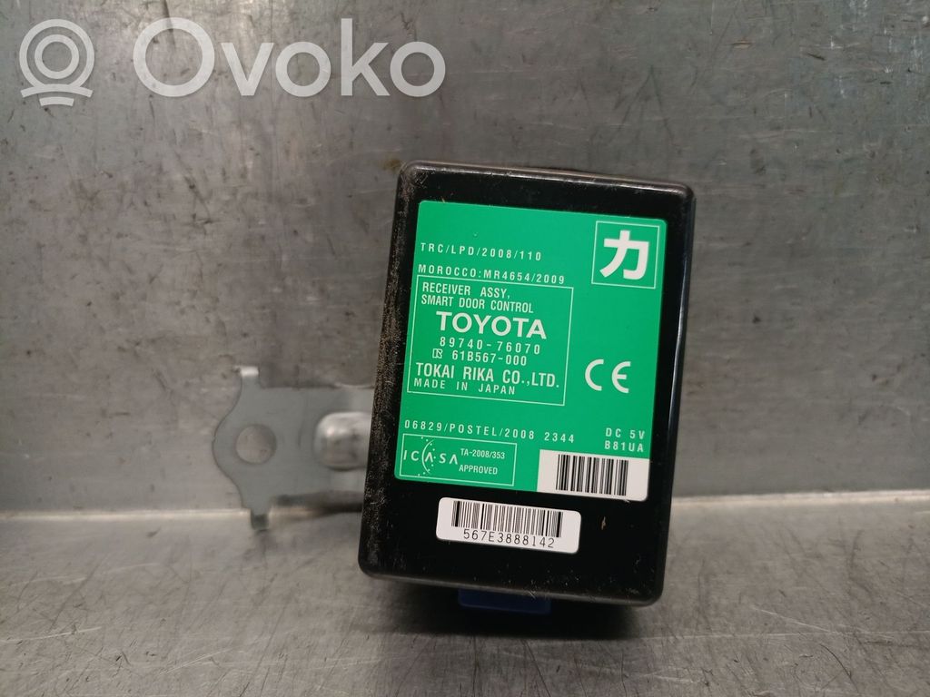 Lexus CT 200H Autres unités de commande / modules 