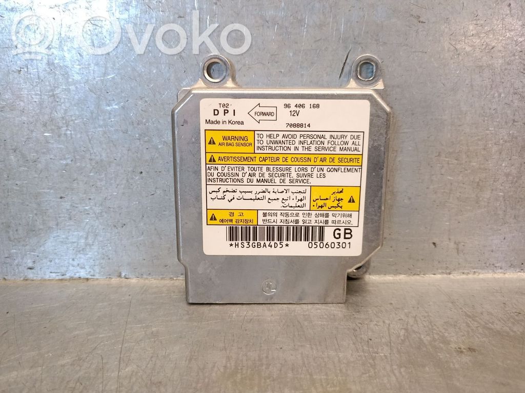 Daewoo Kalos Airbag control unit/module 