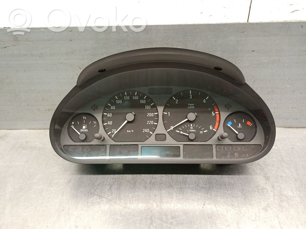 BMW 3 E46 Speedometer (instrument cluster) 