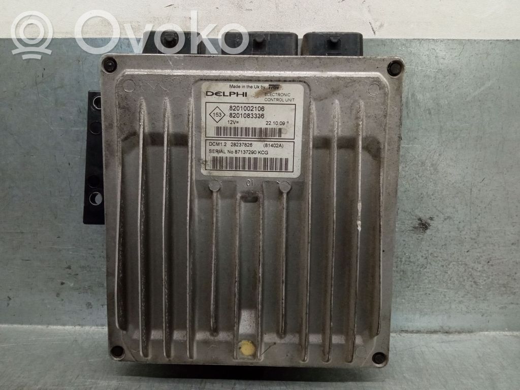 Sterownik / Moduł ECU   8201002106,87137290,8201083336