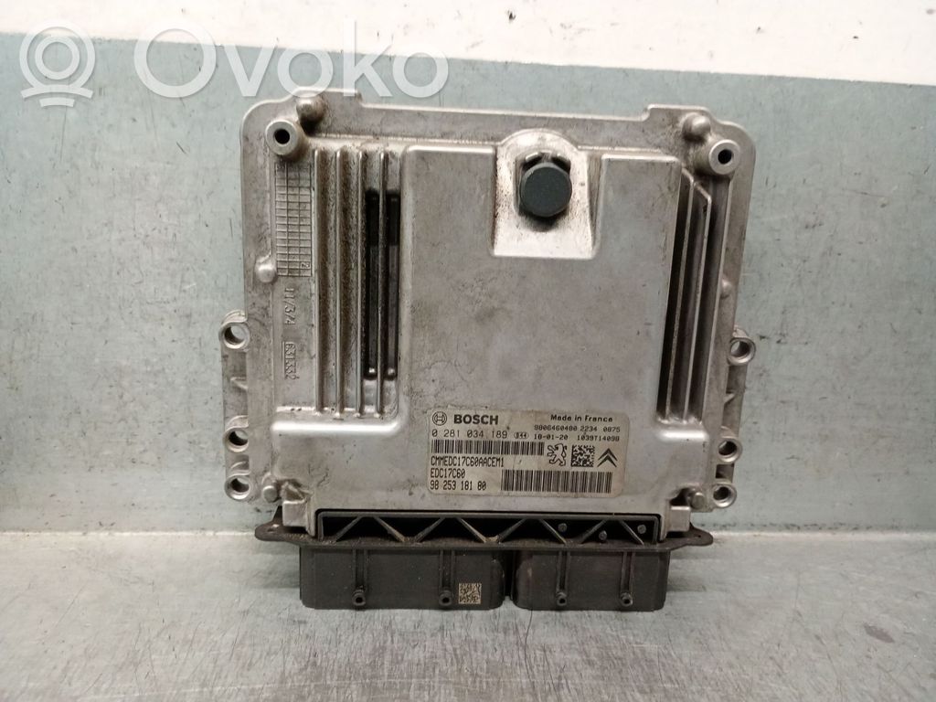 Citroen C4 SpaceTourer Unitate/modul de control motor 