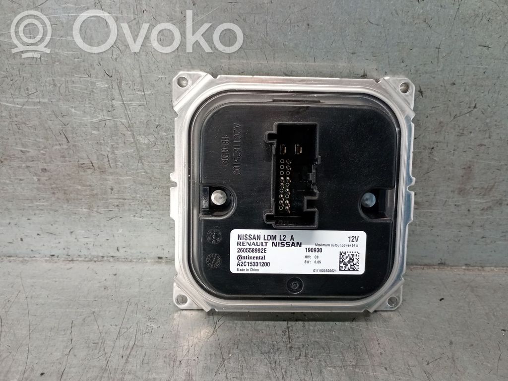 Nissan Juke II F16 Unité de commande / module Xénon 