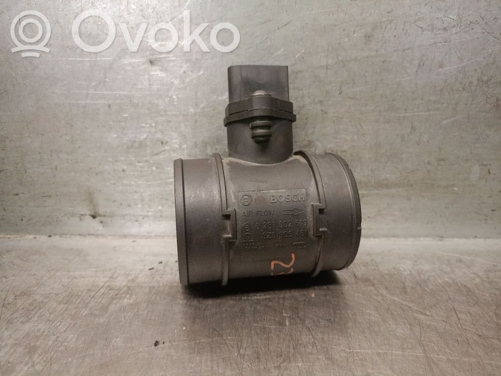 Przepływomierz masowy powietrza MAF   8Z0906461,8Z0906461,0281002610BOSCH
