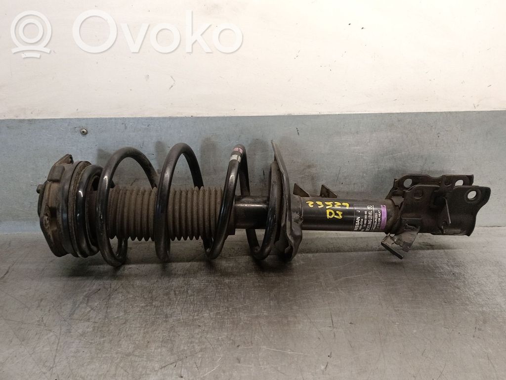 Nissan Qashqai+2 Ammortizzatore anteriore con molla elicoidale