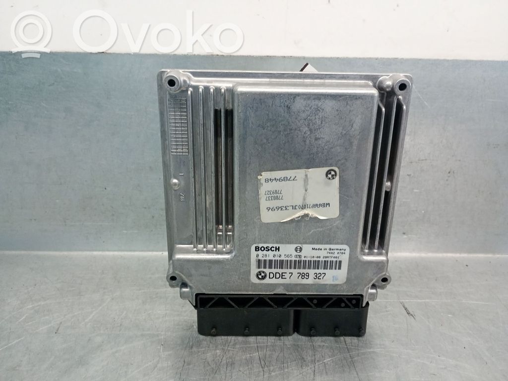 Engine control unit/module   7789327,0281010565BOSCH